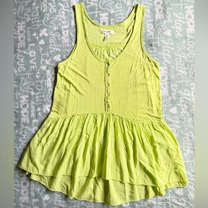 Aeropostale Size Small Green Tank Top